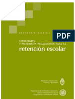 Proyecto Retencion Escolar OEA