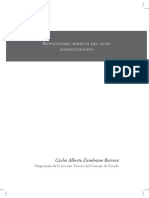 Carlos Alberto Zambrano Barrera (2012), "Revocatoria Directa"