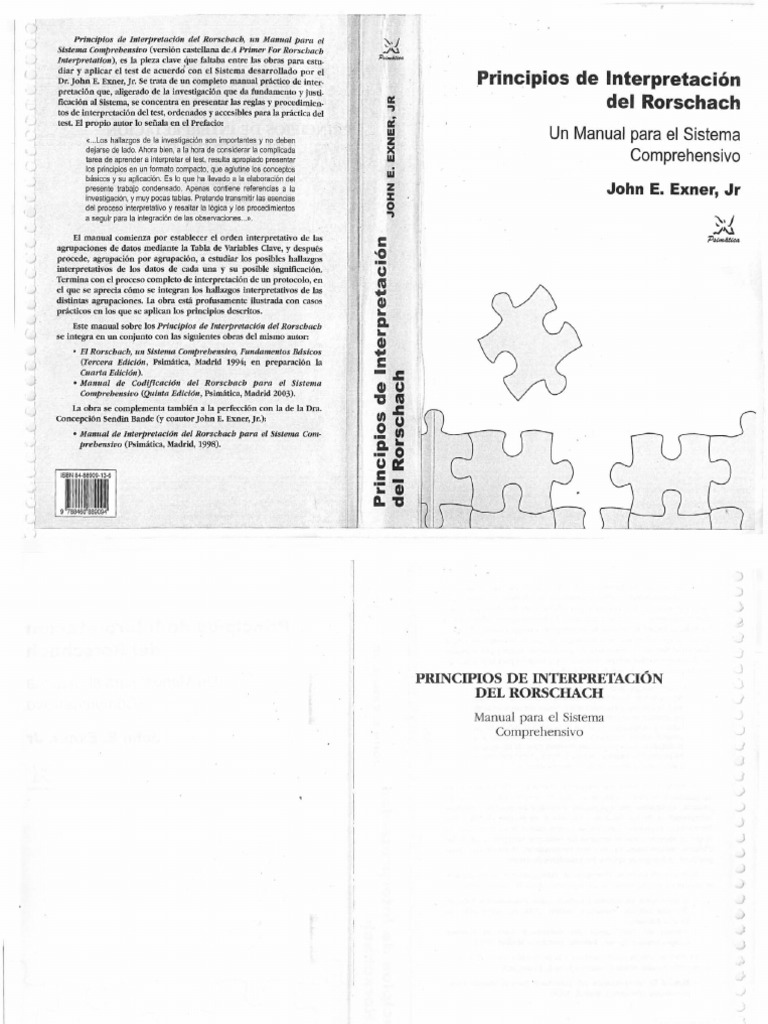 Manual Exner | PDF