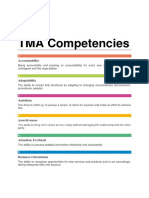 TMA Competencies