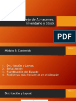 Gestión de almacenes, inventario y stock