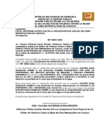 Defensoría solicita exámenes psiquiátrico y biopsicosocial