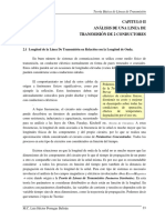 Capitulo Ii Análisis de Una Linea de Transmisión de 2 Conductores