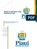 Manual de Identidade Visual - Governo Do Piauí