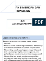 Wawasan Bimbingan Dan Konseling: Oleh Alber Tigor Arifyanto