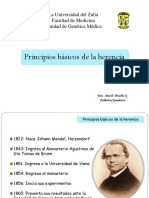 Principios de la herencia de Mendel