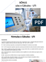 Apostila 10. Formulas e Cálculos Na UTI
