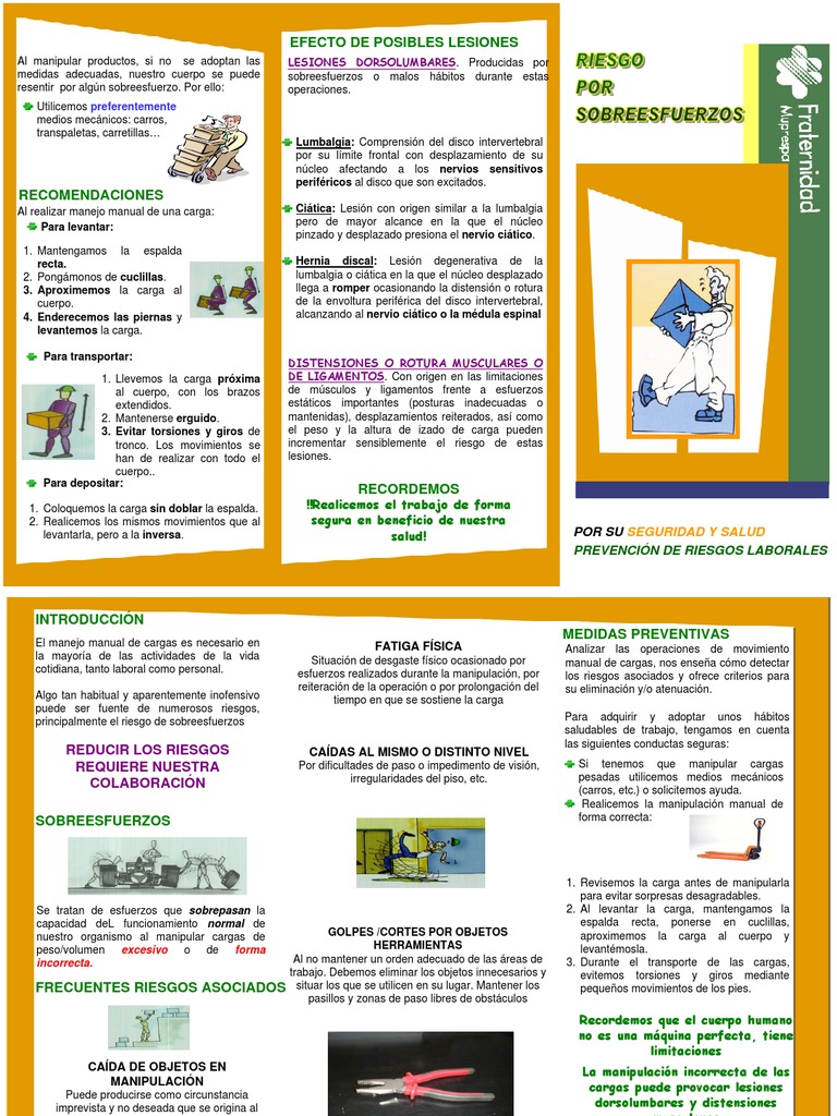 Pr Tri 3 0 Riesgo Por Sobreesfuerzo Dolor Lumbar Bienestar