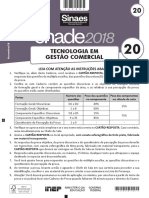 ENADE Tecnologia - em - Gestao - Comercial 2018