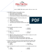 Section A: 30 Marks INSTRUCTION: This Section Consists of THIRTY (30) Objective Questions. Mark Your Answers in The