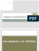 Las Variables y Las Hipotesis