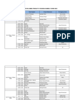 Jadwal Baru Lt-Iv 2