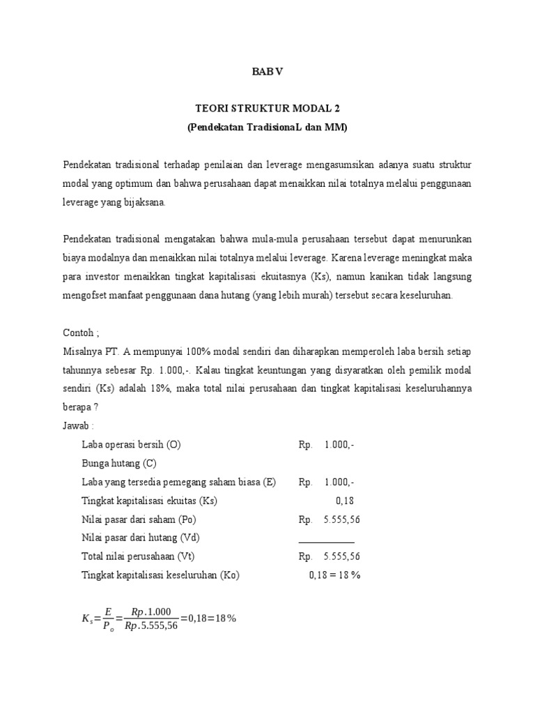 Contoh Materi Singkat | PDF