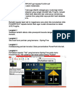 Cara Menukar POWERPOINT KPD Flash Kedlm Frog Vle