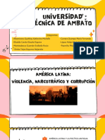 America Latina, Narcotrafico, Corrupcion y Violencia