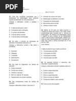Prova Enfermagem Materno-Infantil Oficial