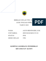 Usulan TPG Guru PNS SDN Rogomulyo 2023