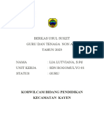 Berkas Usul Suket Guru Dan Tenaga Non Asn TAHUN 2023 Nama: Lia Lutviana, S.PD Unit Kerja: SDN Rogomulyo 01 Status: Guru