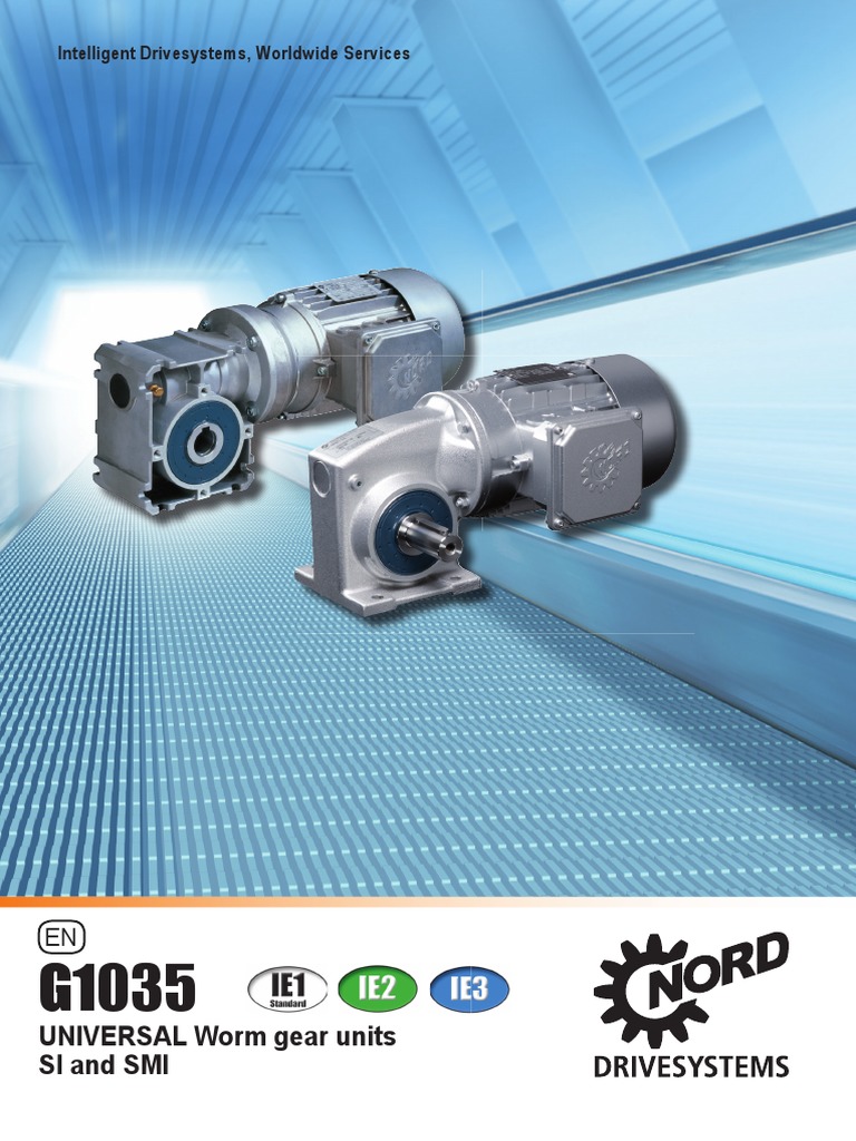UNIVERSAL Worm Gear Units Si and Smi: NORD Drivesystems Intelligent ...