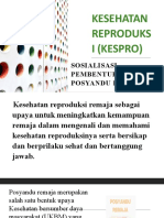 Kesehatan Reproduksi (Kespro)