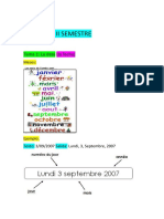 Frances Examen 1 Ii Semestre: Tema 1: La Date (La Fecha)