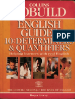 COLLINS COBUILD ENGLISH GUIDES (DETERMINERS AND QUANTIFIERS) (Roger Berry)