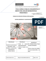 Guía de Práctica Clínica para El Diagnóstico Y Tratamiento Del Dolor Neuropático Pediátrico