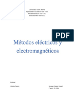 Métodos Eléctricos y Electromagnéticos