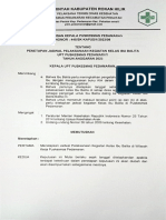 Penetapan Jadwal Pelaksanaan Kegiatan Kelas Ibu Balita Upt Puskesmas Pedamaran