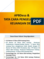 APB Desa Dan Pengelolaan Keuangan Desa