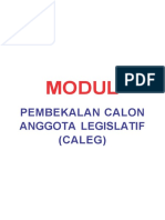 Modul: Pe Mbe Kalan Calon Anggota Legislatif (Caleg)