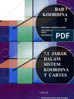 Bab 7 Koordina T: Matematik Tingkatan 2 KSSM Oleh Cikgu Sharman Bin Mohd Sma Khairiah