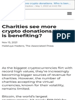 Charities See More Crypto Donations. Who Is Benefiting CityNews Toronto