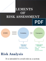 Elements of Risk Assessment - Qualitative