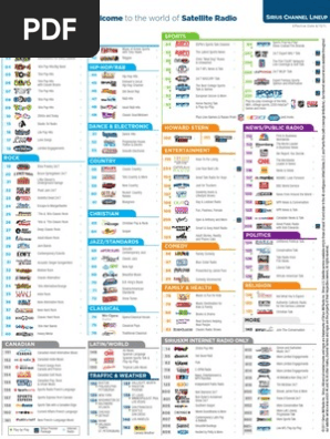 Sirius Xm Station List 2024 Printable - Leola Nikolia