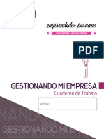 Gestionando Mi Empresa - Cuaderno de Trabajo