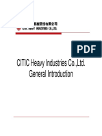 General Introduction of CITIC Heavy Industries Co