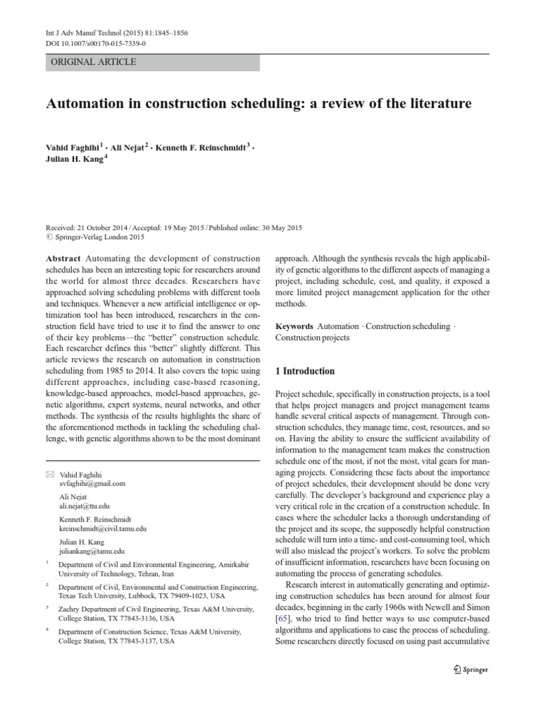 automation-in-construction-scheduling-a-review-of-the-literature-pdf