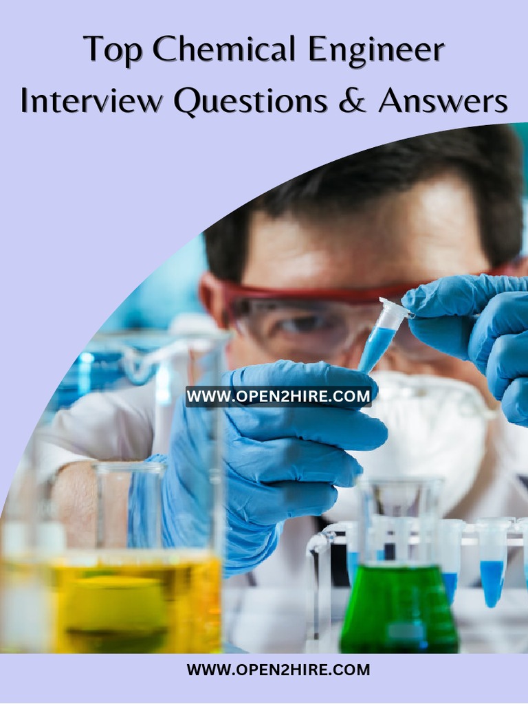Chemical Engineer Interview Q And A Pdf Chemical Reactor Reaction