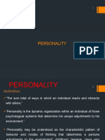 5) Chapter 3 (PERSONALITY)