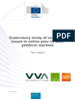 Exploratory Study of Consumer Issues in Online Peer-To-Peer Platform Markets