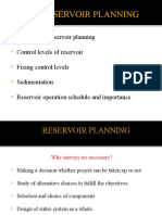 Reservoir Planning