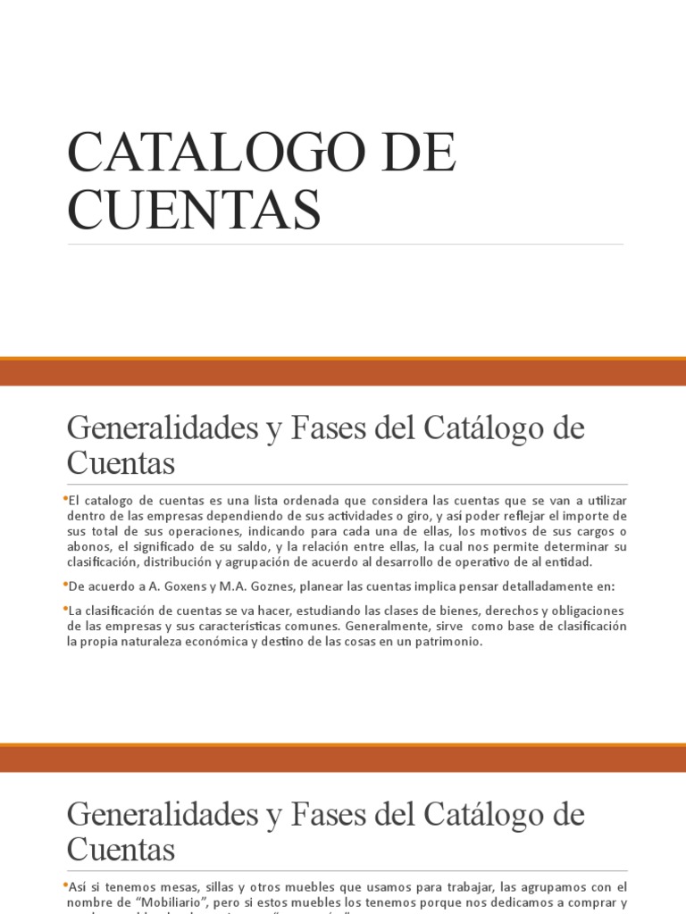 Catalogo Cuentas | Descargar gratis PDF | Contabilidad | Business