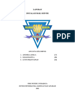 Laporan Instalasi Mail Server: Anggota Kelompok: 1. Andhika Adha S. (17) 2. Ilham Rafif A. (20) 3. Lutfi Prastyawan