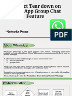 ProductHood - Whatsapp Group Chat Tear Down