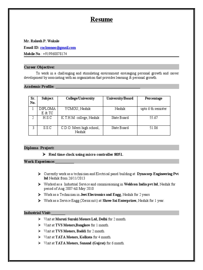 Rakesh Resume Mod PDF Computing