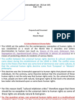 International Law - II (Law 165) Unit-V (B) : Prepared and Presented by Manish Nepal