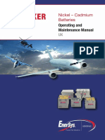 Operating and Maintenance Manual: Nickel - Cadmium Batteries