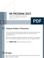 HR Program & Priority in 2023