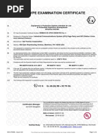 Ec-Type Examination Certificate: DEMKO 09 ATEX 0909372X